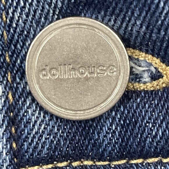 Dollhouse Jeans Women’s 11/12 (31x31) Stella High Rise Baggy Straight Leg Blue - Picture 8 of 11